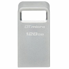 Kingston DataTraveler Micro DTMC3G2/128GB 128 Go Noir Argenté
