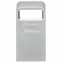 Clé USB Kingston Micro Noir Argenté 128 GB