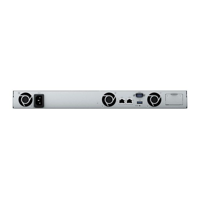 Synology RackStation RS422+ NAS, Châssis 1U 4 Baies SATA 2.5/3.5", Processeur AMD Ryzen R1600 2.6 GHz, 2 Go DDR4 ECC, 2x 1GbE, USB 3.2, RAID