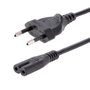StarTech.com 752E-2M-POWER-LEAD Câble d'alimentation CEE7/16 vers C7 2 mètres pour ordinateur portable/imprimante