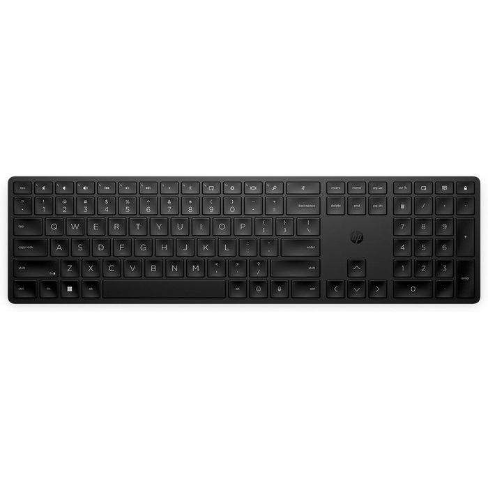 Clavier sans fil HP 4R177AA Noir Espagnol Qwerty Clavier sans fil HP 4R177AA Noir Espagnol Qwerty