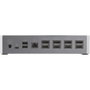Startech Docking Station 15-en-1, quadruple écran, DisplayPort, HDMI, USB-C 3.2, Power Delivery 100W