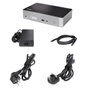 Startech Docking Station 15-en-1, quadruple écran, DisplayPort, HDMI, USB-C 3.2, Power Delivery 100W