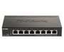 D-Link DGS-1100 Switch Géré Intelligent Gigabit 8 Ports PoE - Commutateur Réseau avec Alimentation par Ethernet et Gestion Web Simple