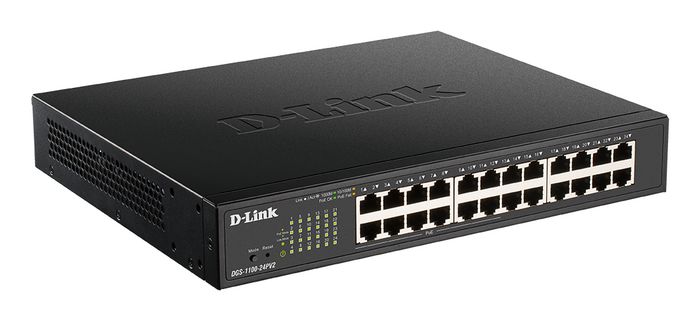 D-Link DGS-1100-24PV2/E Switch Smart Managed 24 ports Gigabit (12 PoE+)