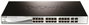 D-Link Switch Ethernet PoE+ Géré DGS-1210 Series, 24 Ports Gigabit PoE + 4 Ports Combo SFP, pour Réseau d'Entreprise avec Économies d'Énergie