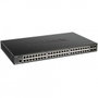 D-Link DGS-1250-52XMP Switch Géré 48 Ports Gigabit PoE + 4 Ports SFP+ 10G L3