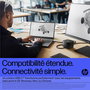 HP Station d'accueil Thunderbolt 4 G4 280 W avec câble combo - Compatible multi-marques, jusqu'à 4 écrans 4K, ports multiples (USB-C, HDMI, DisplayPort, USB-A, RJ45)