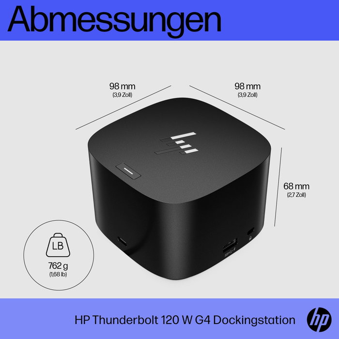 HP Thunderbolt Dock G4 Black
