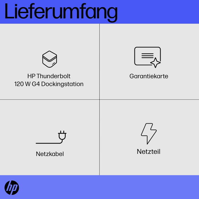 HP Thunderbolt Dock G4 Black