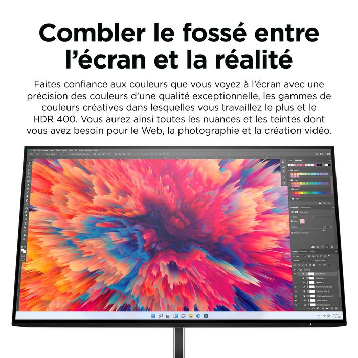HP Z24q G3 QHD Noir (23,8 pouces)