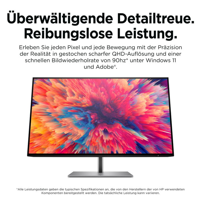 HP Z24q G3 QHD Argent 23,8 pouces
