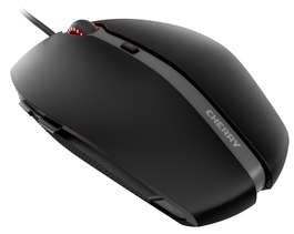 Cherry JM3402B / JM-0340-2 Souris Gaming Noire - Câble USB, 6 Boutons, 1000-4000 DPI