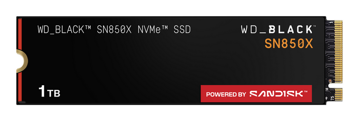 Western Digital WD_BLACK SN850X 1 To NVMe SSD M.2 2280