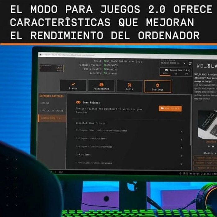 Disque dur Western Digital SN850X 1 TB SSD Disque dur Western Digital SN850X 1 TB SSD