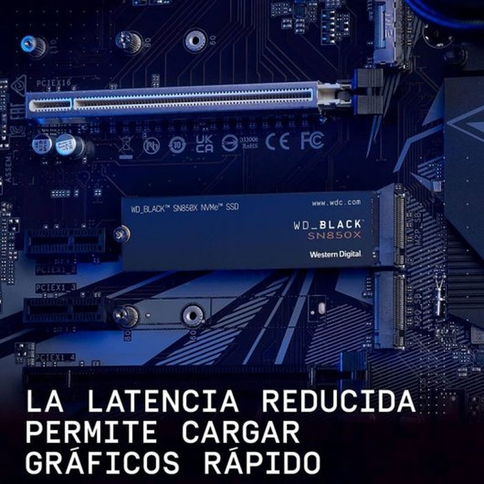 Western Digital WD_BLACK SN850X NVMe SSD 2 To M.2 Western Digital WD_BLACK SN850X NVMe SSD 2 To M.2