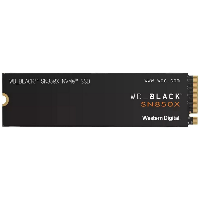 Western Digital WD_BLACK SN850X NVMe SSD 2 To M.2 Western Digital WD_BLACK SN850X NVMe SSD 2 To M.2