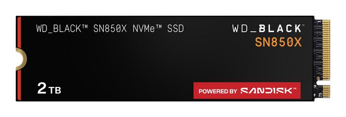 Western Digital WD_BLACK SN850X NVMe SSD 2 To M.2