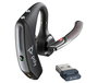 Poly Voyager 5200 - Casque téléphonique professionnel Bluetooth avec adaptateur USB-A et dongle BT700 - Réduction de bruit - Pour bureau et mobilité