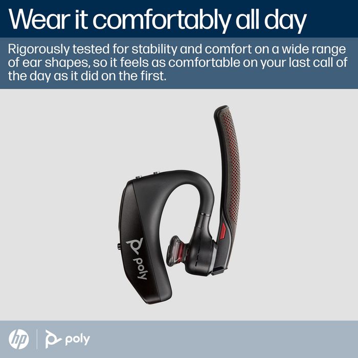 Poly Voyager 5200 - Casque téléphonique professionnel Bluetooth avec adaptateur USB-A et dongle BT700 - Réduction de bruit - Pour bureau et mobilité Poly Voyager 5200 - Casque téléphonique professionnel Bluetooth avec adaptateur USB-A et dongle BT700 - Réduction de bruit - Pour bureau et mobilité