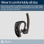 Poly Voyager 5200 - Casque téléphonique professionnel Bluetooth avec adaptateur USB-A et dongle BT700 - Réduction de bruit - Pour bureau et mobilité