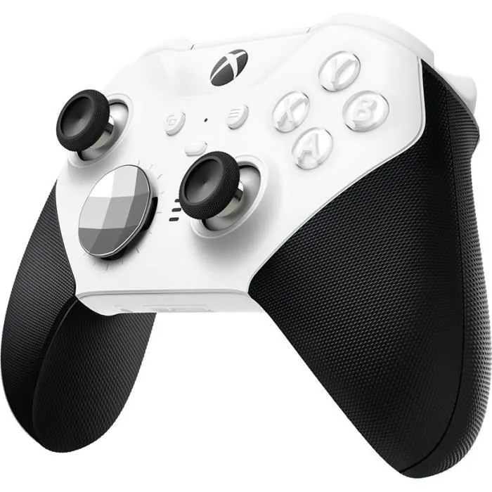 Microsoft Xbox Elite Series 2 - Manette sans fil blanche Core, batterie longue durée, personnalisable, compatible Xbox Series X|S, PC, Android, iOS Microsoft Xbox Elite Series 2 - Manette sans fil blanche Core, batterie longue durée, personnalisable, compatible Xbox Series X|S, PC, Android, iOS