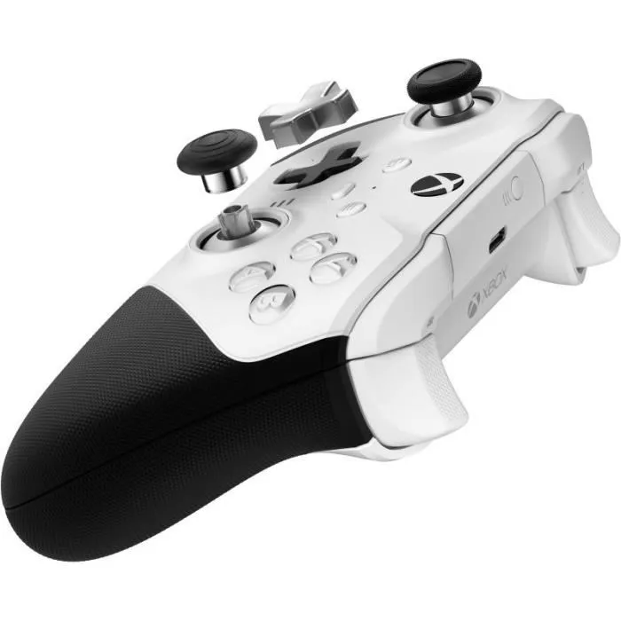 Microsoft Xbox Elite Series 2 - Manette sans fil blanche Core, batterie longue durée, personnalisable, compatible Xbox Series X|S, PC, Android, iOS Microsoft Xbox Elite Series 2 - Manette sans fil blanche Core, batterie longue durée, personnalisable, compatible Xbox Series X|S, PC, Android, iOS