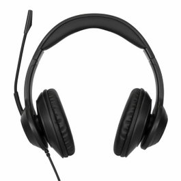 Targus AEH102GL Écouteurs stéréo filaires USB Noir