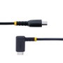 Startechcom Câble USB-C Angledroit 0.3 m Power Delivery 60W Blindé EMI pour Smartphone et Tablette