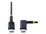 Startech USB-C vers USB-C 15cm Coudé PD 60W Charge Rapide Charge et Synchronisation