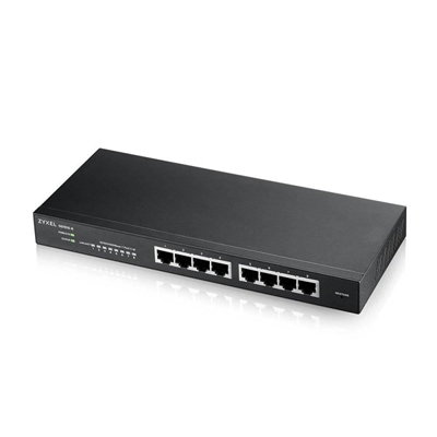Zyxel GS1915-8-EU0101F Switch 8 Ports Gigabit Smart Nebula sans Ventilateur Zyxel GS1915-8-EU0101F Switch 8 Ports Gigabit Smart Nebula sans Ventilateur