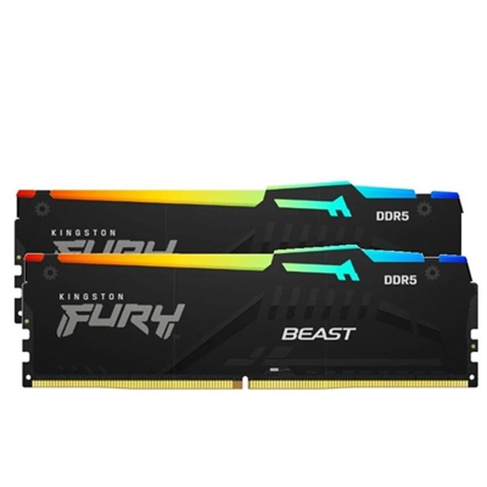 Kingston FURY Beast RGB DDR5 32 Go (2x16 Go) Kingston FURY Beast RGB DDR5 32 Go (2x16 Go)
