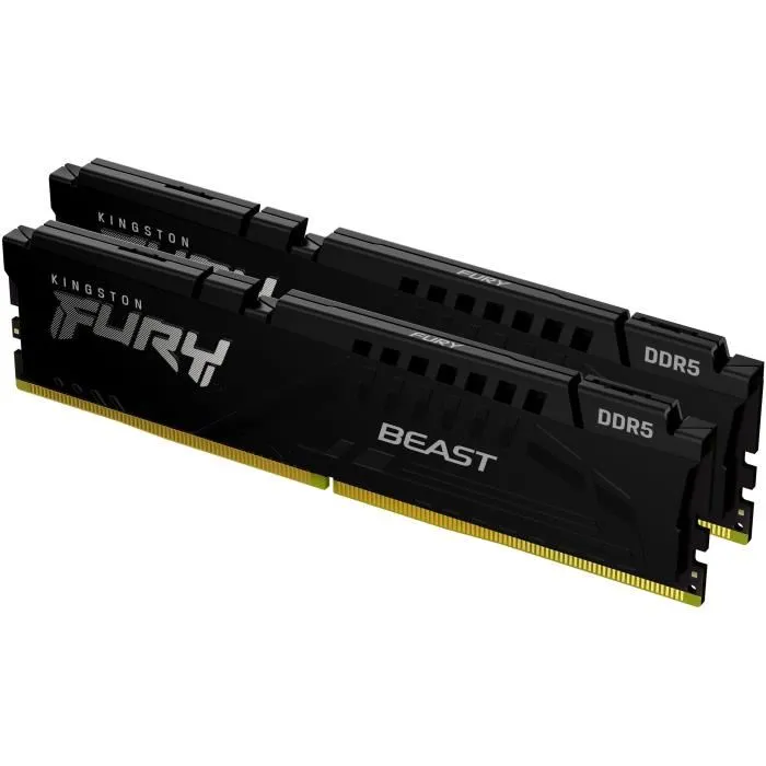 Mémoire RAM Kingston Beast 32 GB DDR5 SDRAM DDR5 5600 MHz Mémoire RAM Kingston Beast 32 GB DDR5 SDRAM DDR5 5600 MHz