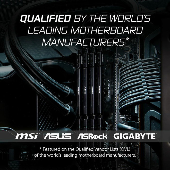 Mémoire RAM Kingston Beast 32 GB DDR5 SDRAM DDR5 5600 MHz