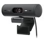 Logitech Brio 505 Webcam professionnelle 4K UHD HDR, certifiée Teams/Meet/Zoom, avec volet de confidentialité, mode Affichage et cadrage automatique