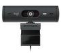Logitech Brio 505 Webcam professionnelle 4K UHD HDR, certifiée Teams/Meet/Zoom, avec volet de confidentialité, mode Affichage et cadrage automatique