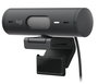 Logitech Brio 505 Webcam professionnelle 4K UHD HDR, certifiée Teams/Meet/Zoom, avec volet de confidentialité, mode Affichage et cadrage automatique