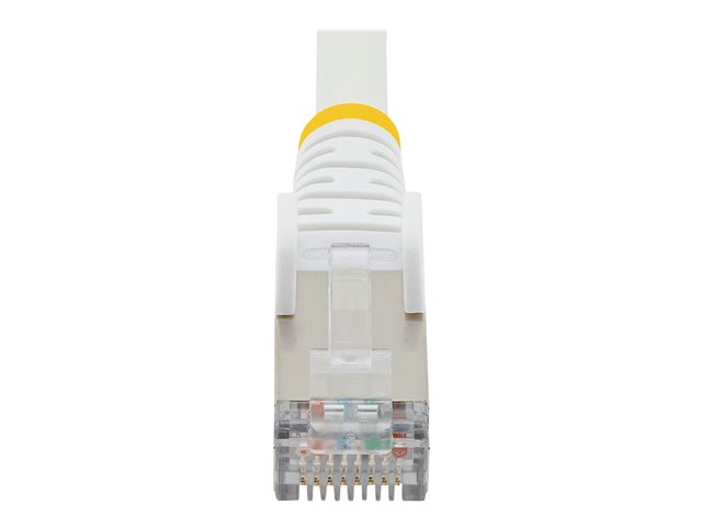 StarTech.com Câble réseau Cat6a 5m Blanc Snagless LSZH PoE++ RJ45 StarTech.com Câble réseau Cat6a 5m Blanc Snagless LSZH PoE++ RJ45