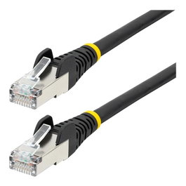 Startechcom Câble Réseau Cat6a 0,5m Noir Snagless PoE++ RJ45 S/FTP LSZH