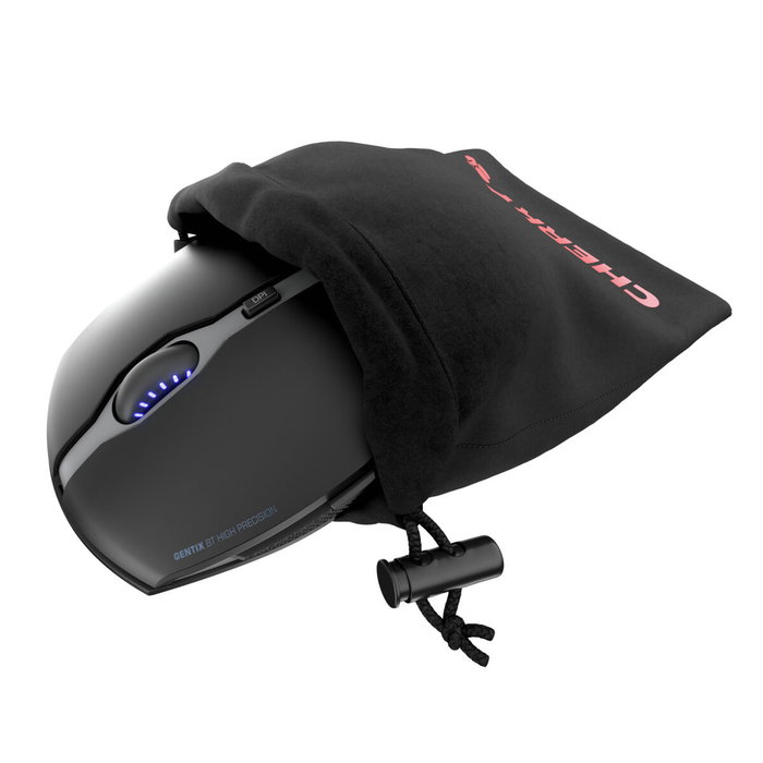 Cherry Souris GENTIX JW-7500-2 Noir - Souris filaire optique avec design ergonomique