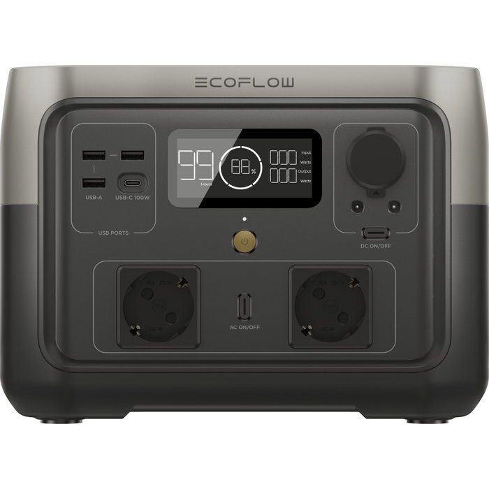 Ecoflow RIVER 2 MAX Station Électrique Portable 512 Wh Ecoflow RIVER 2 MAX Station Électrique Portable 512 Wh