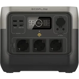 Ecoflow RIVER 2 PRO Générateur Électrique Portable 768Wh, 800W AC (1600W Pic), 3 Prises CA, USB-C 100W