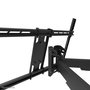 Neomounts WL40S-950BL18 - Support mural orientable pour écran TV 55 à 110 pouces - Capacité 125 kg - Compatible VESA - Noir