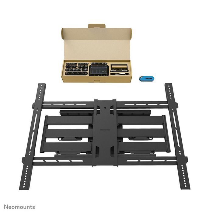 Neomounts WL40S-950BL18 - Support mural orientable pour écran TV 55 à 110 pouces - Capacité 125 kg - Compatible VESA - Noir