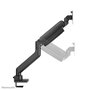Neomounts DS70-450BL1 Support de Bureau à Pivot Complet pour Écran 17 à 42", Max 15 kg, VESA 100x100, Réglage Hauteur Gaz, Noir