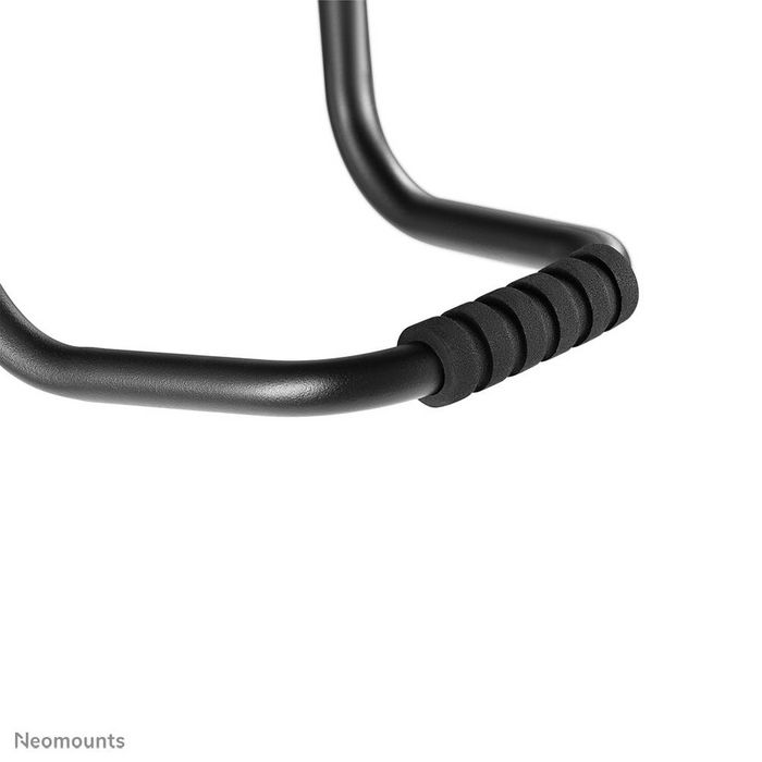 Neomounts DS75-450BL2 Support de bureau double écran avec réglage hauteur, inclinaison et rotation 360° pour écrans 17-32" VESA 75x75/100x100 mm - Noir