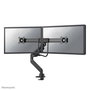 Neomounts DS75-450BL2 Support de bureau double écran avec réglage hauteur, inclinaison et rotation 360° pour écrans 17-32" VESA 75x75/100x100 mm - Noir