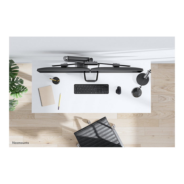 Neomounts DS75-450BL2 NEXT Core support de bureau pour deux écrans 17-32 pouces