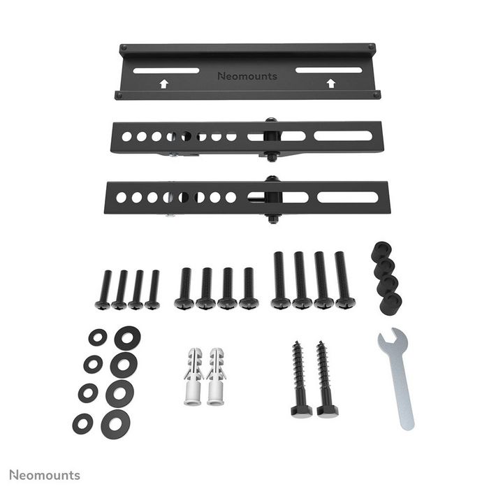 Neomounts WL30-350BL12 Support mural fixe pour écran TV/PC 24 à 55 pouces, Noir, compatible VESA 50x50 à 200x200 mm, capacité 30 kg