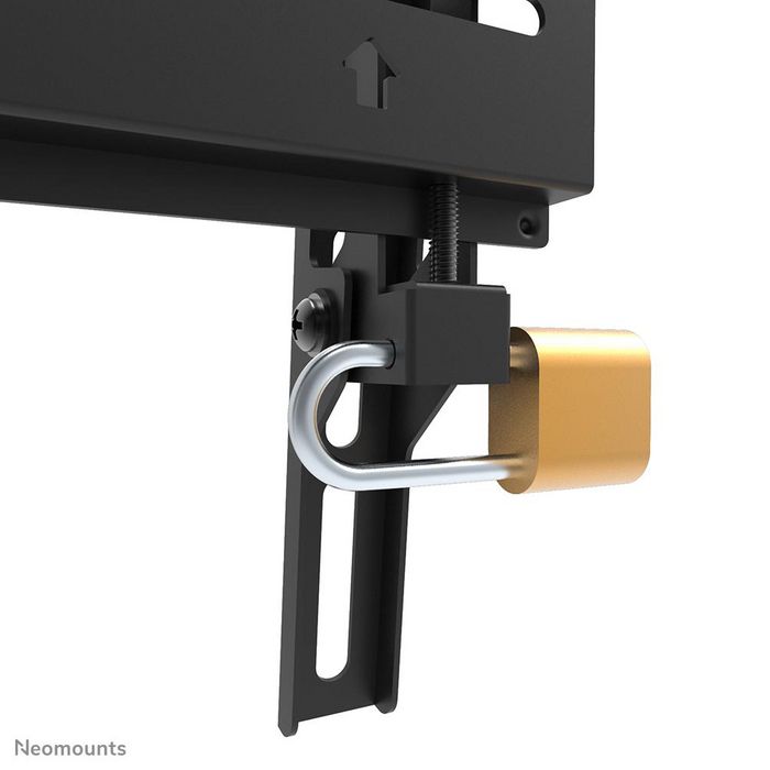 Neomounts WL30-350BL12 Support mural fixe pour écran TV/PC 24 à 55 pouces, Noir, compatible VESA 50x50 à 200x200 mm, capacité 30 kg